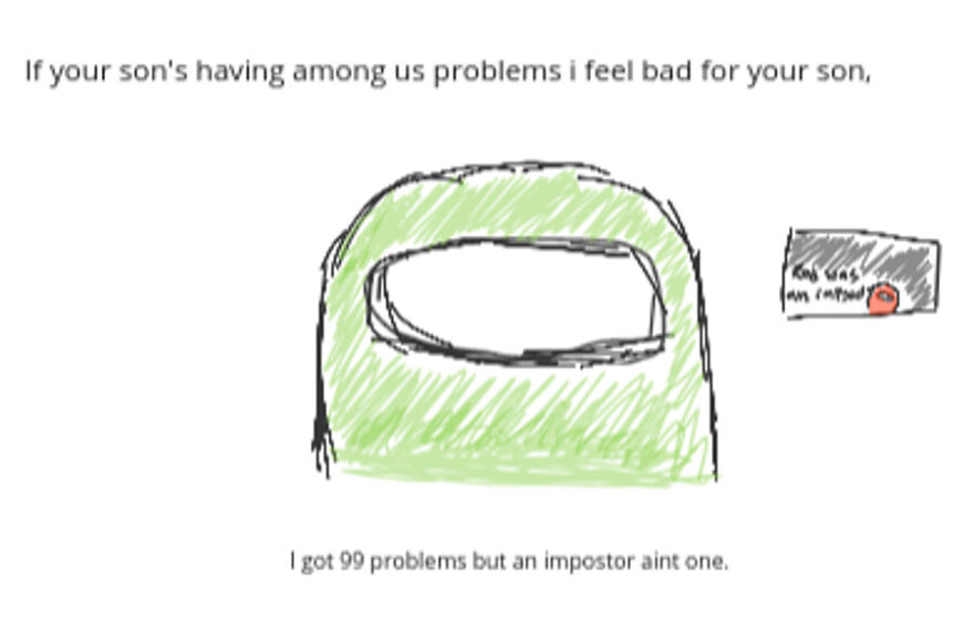 I Made Some Among Us Comics!