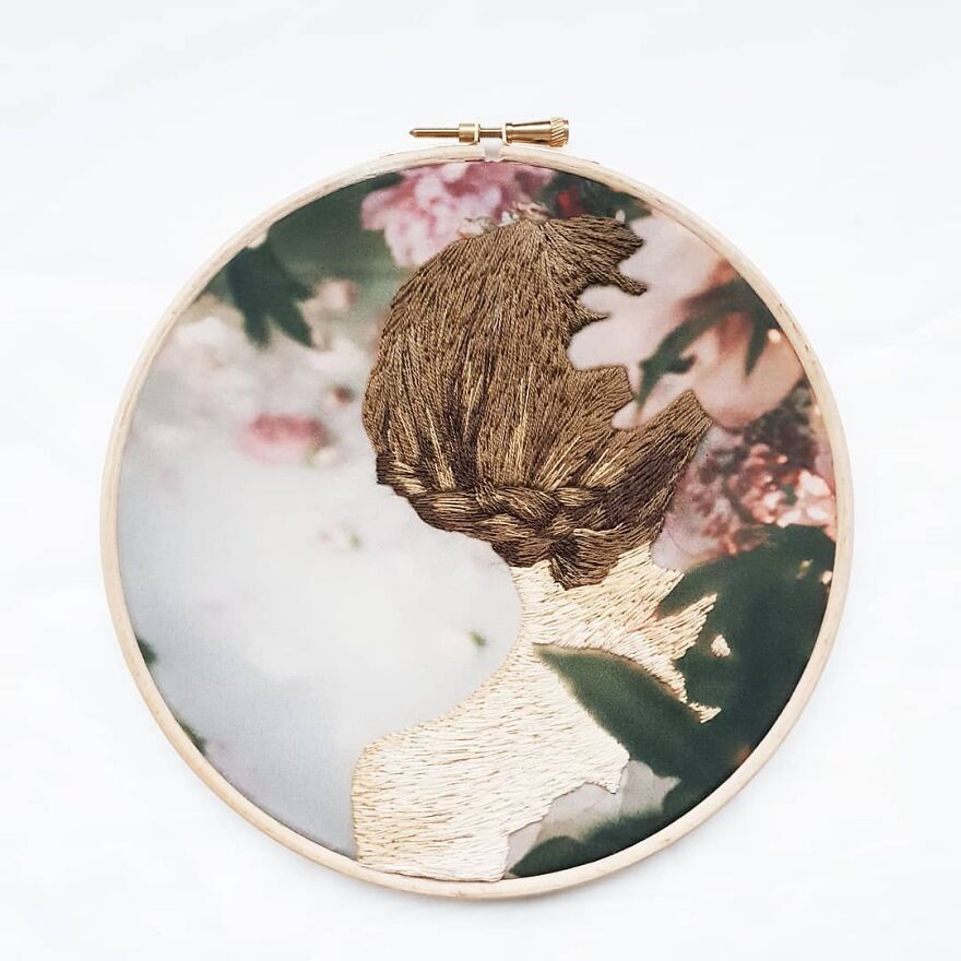 I Mix Embroidery With Printed Fabrics