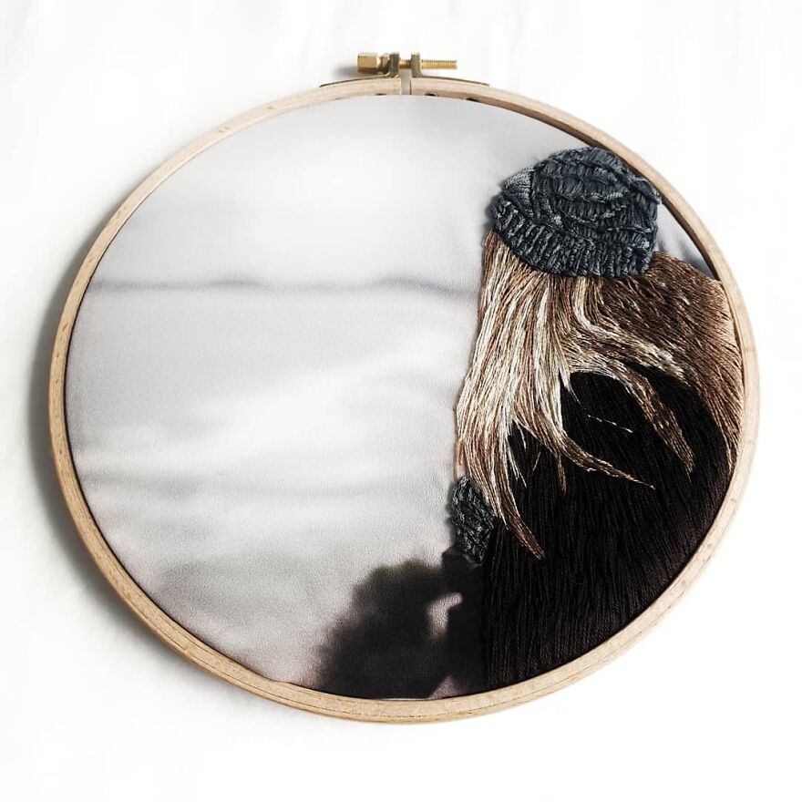 I Mix Embroidery With Printed Fabrics