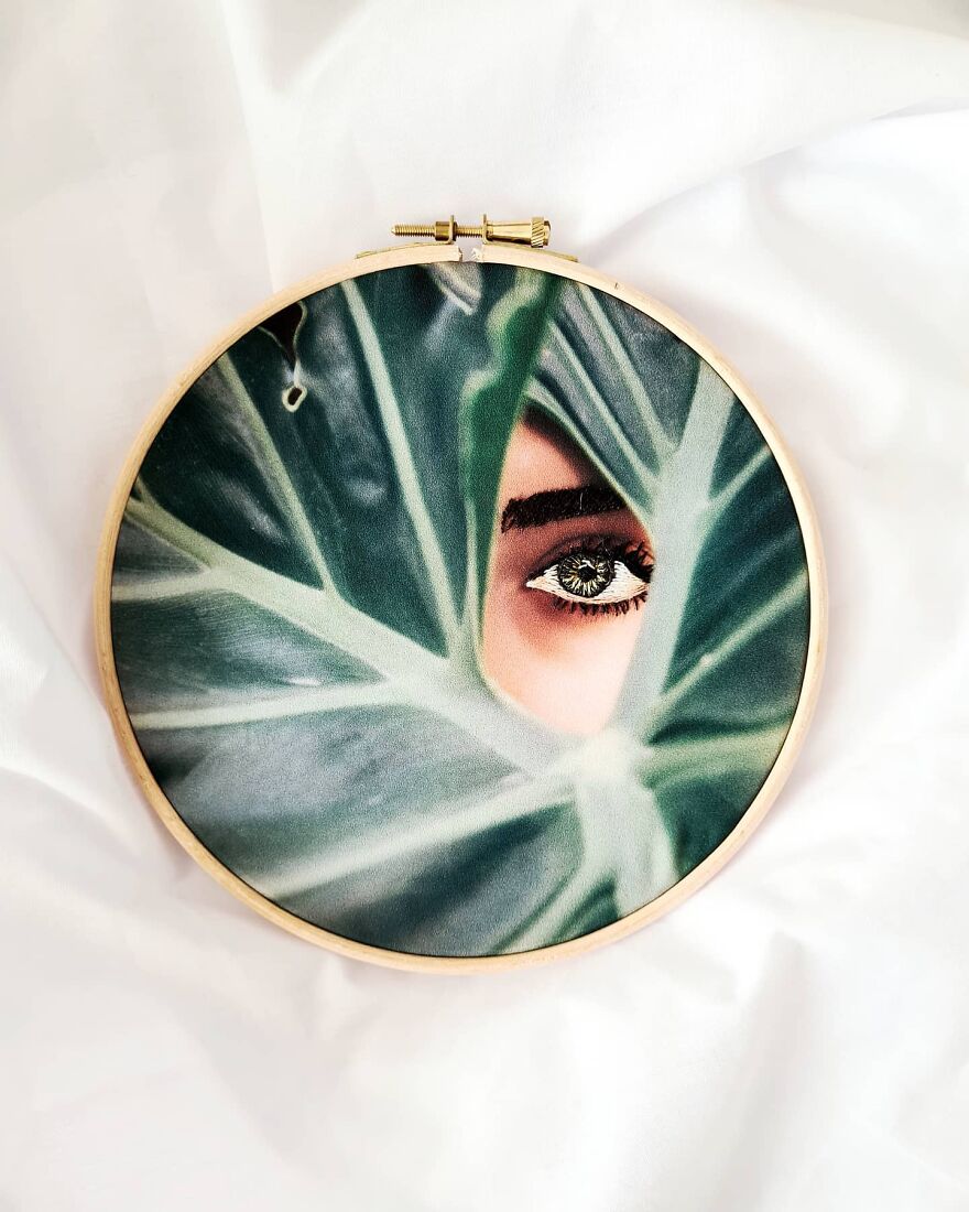 I Mix Embroidery With Printed Fabrics