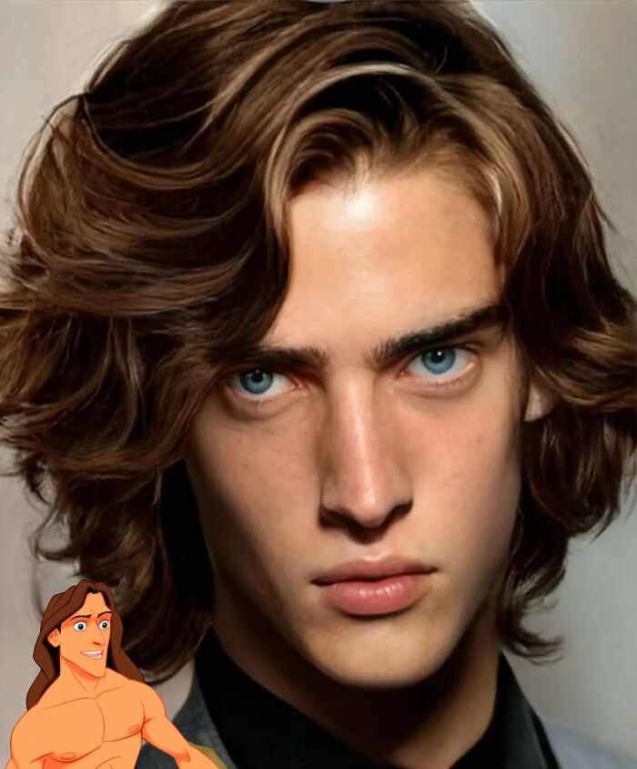 I Used Ai To Imagine What Popular Cartoon Characters Would Look Like In Real Life (38 New Pics)
