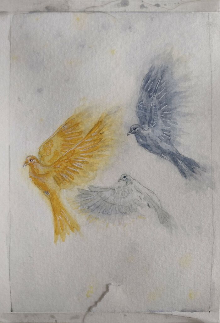 A Watercolor I Finished Yesterday