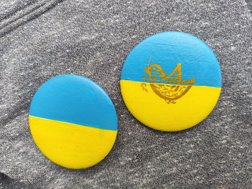 I'm Stand With Ukraine In Russia. (4 Pics)