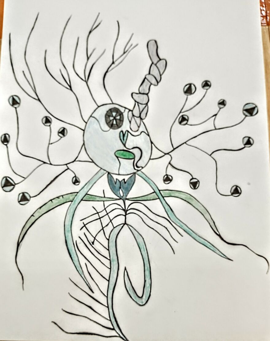 Fnaf, Undertale, Random, Futerama,and Ceiling Popcorn Drawings