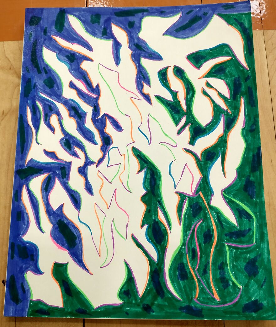 Fnaf, Undertale, Random, Futerama,and Ceiling Popcorn Drawings