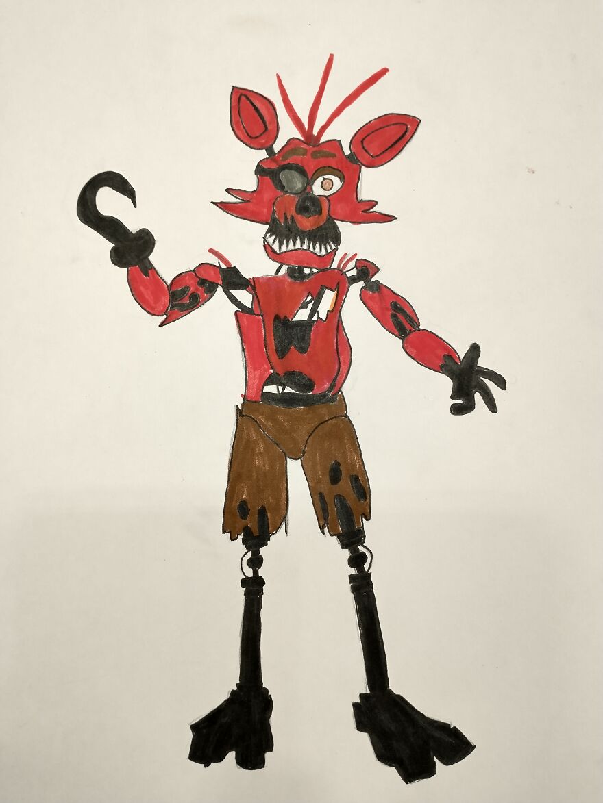 Fnaf, Undertale, Random, Futerama,and Ceiling Popcorn Drawings