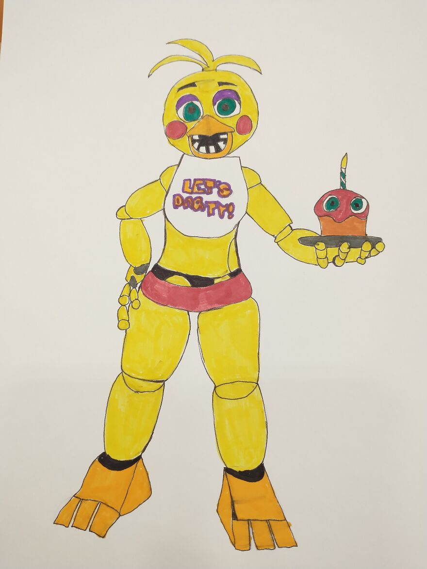 Fnaf, Undertale, Random, Futerama,and Ceiling Popcorn Drawings