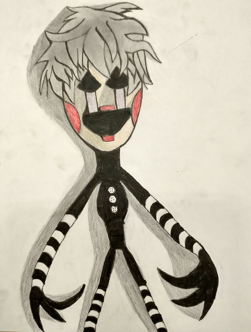 Fnaf, Undertale, Random, Futerama,and Ceiling Popcorn Drawings