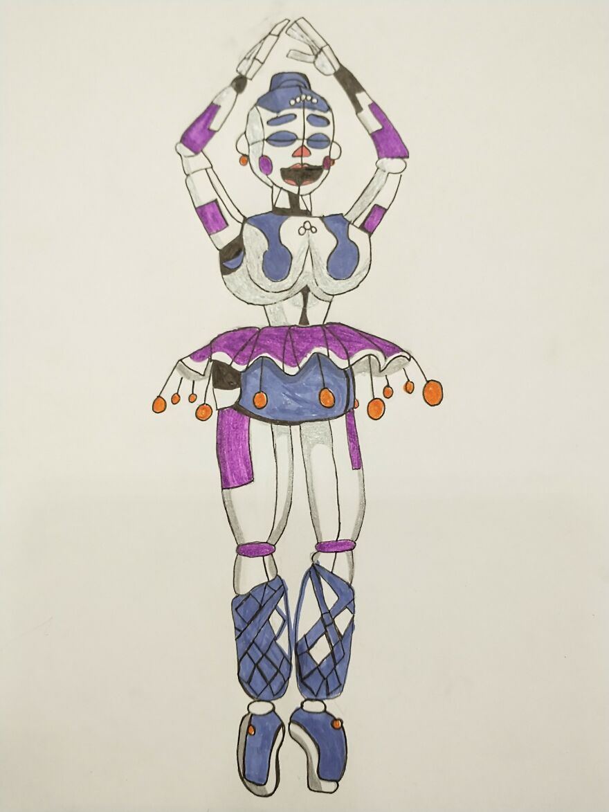 Fnaf, Undertale, Random, Futerama,and Ceiling Popcorn Drawings