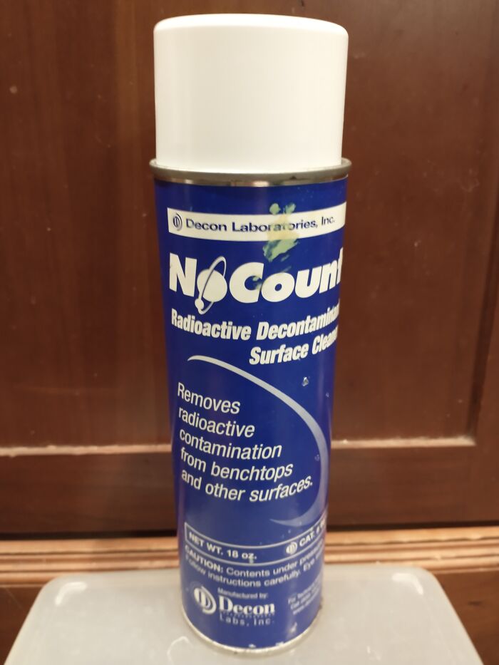 Radioactive Decontamination Spray
