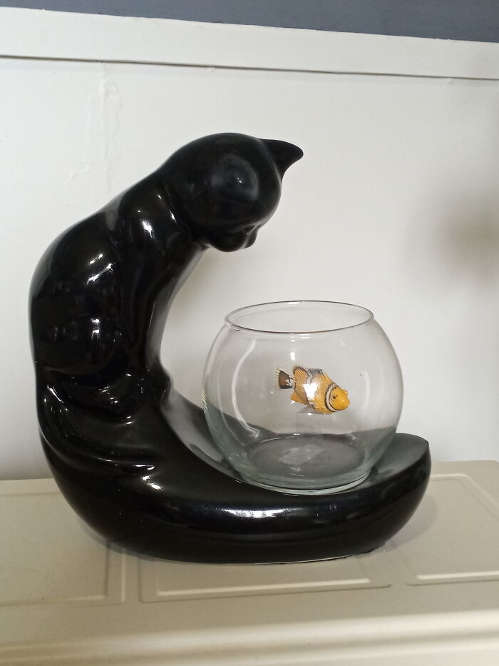 Found At Goodwill For $2.00 ( I Made The Fish).