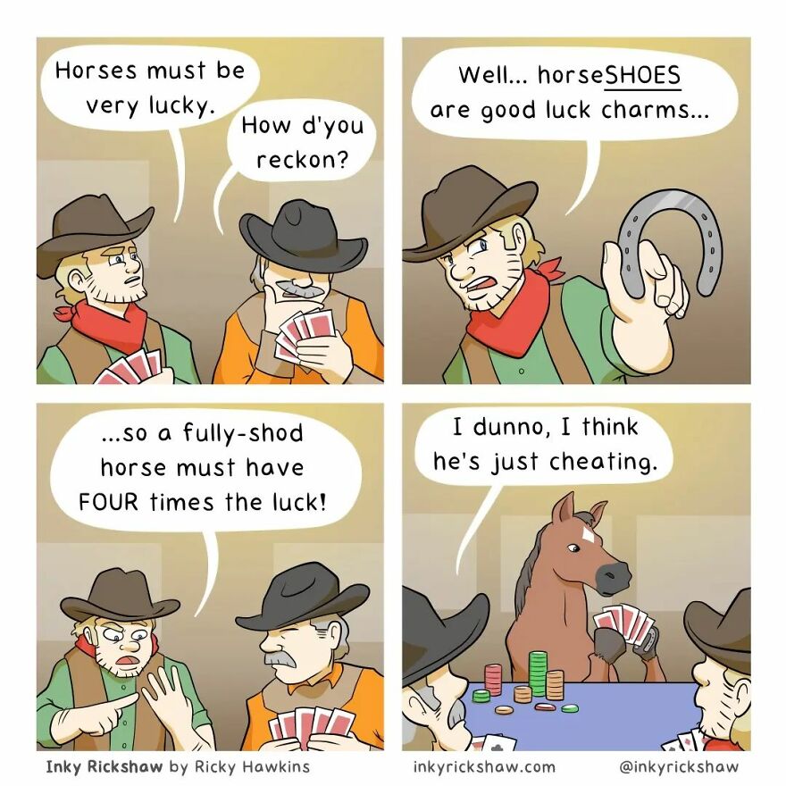 Impossible Not To Laugh With The Comics With Surprising Endings By Ricky Hawkins