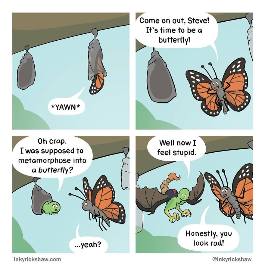 Impossible Not To Laugh With The Comics With Surprising Endings By Ricky Hawkins