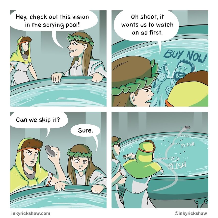 Impossible Not To Laugh With The Comics With Surprising Endings By Ricky Hawkins