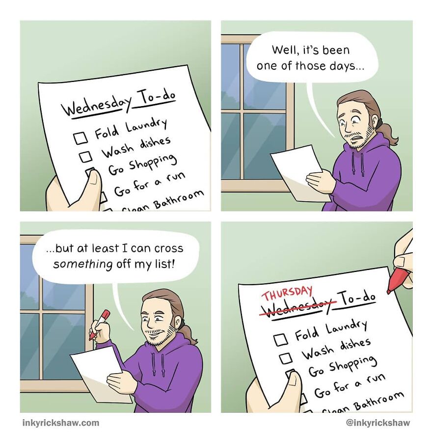 Impossible Not To Laugh With The Comics With Surprising Endings By Ricky Hawkins