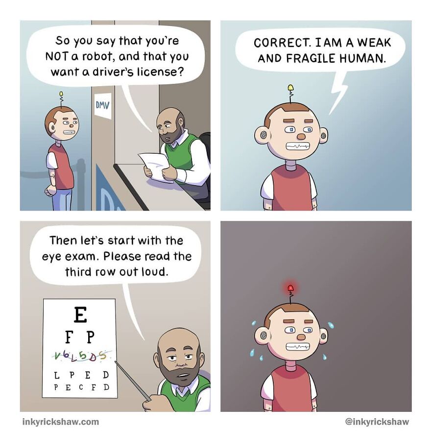 Impossible Not To Laugh With The Comics With Surprising Endings By Ricky Hawkins