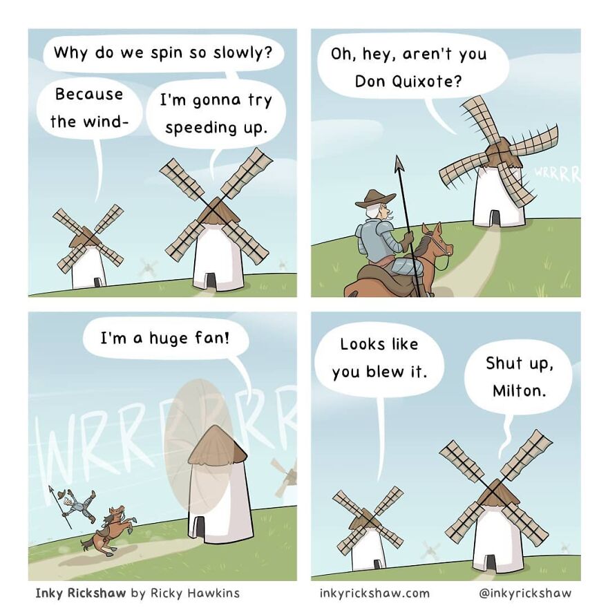 Impossible Not To Laugh With The Comics With Surprising Endings By Ricky Hawkins