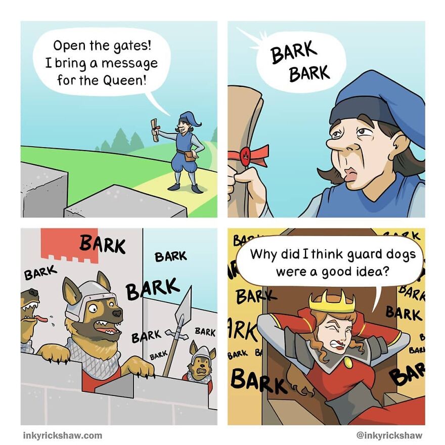 Impossible Not To Laugh With The Comics With Surprising Endings By Ricky Hawkins