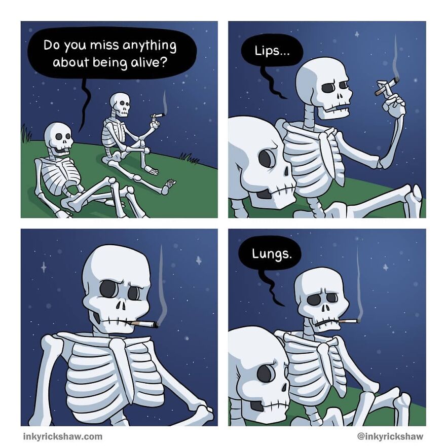 Impossible Not To Laugh With The Comics With Surprising Endings By Ricky Hawkins