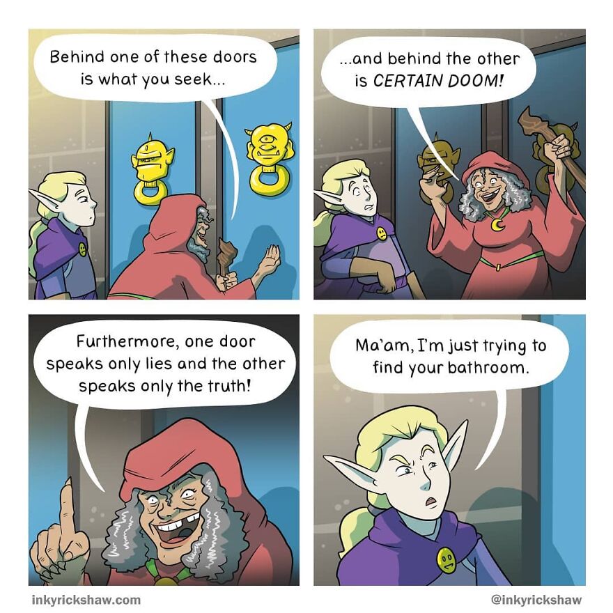 Impossible Not To Laugh With The Comics With Surprising Endings By Ricky Hawkins