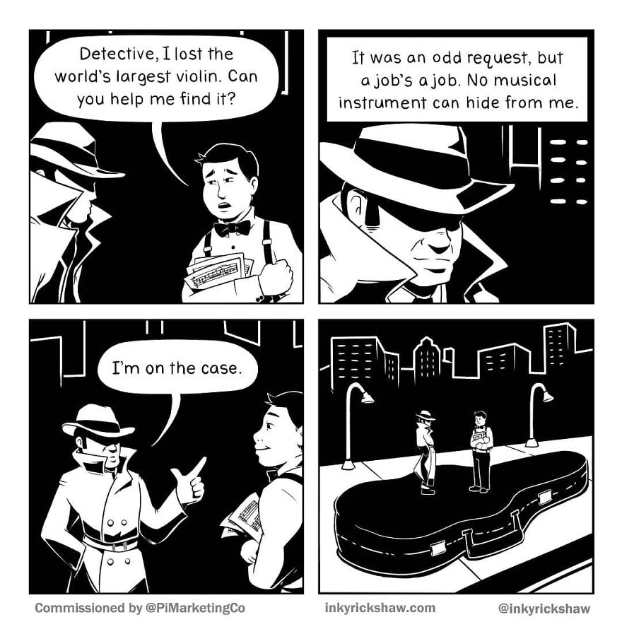 Impossible Not To Laugh With The Comics With Surprising Endings By Ricky Hawkins