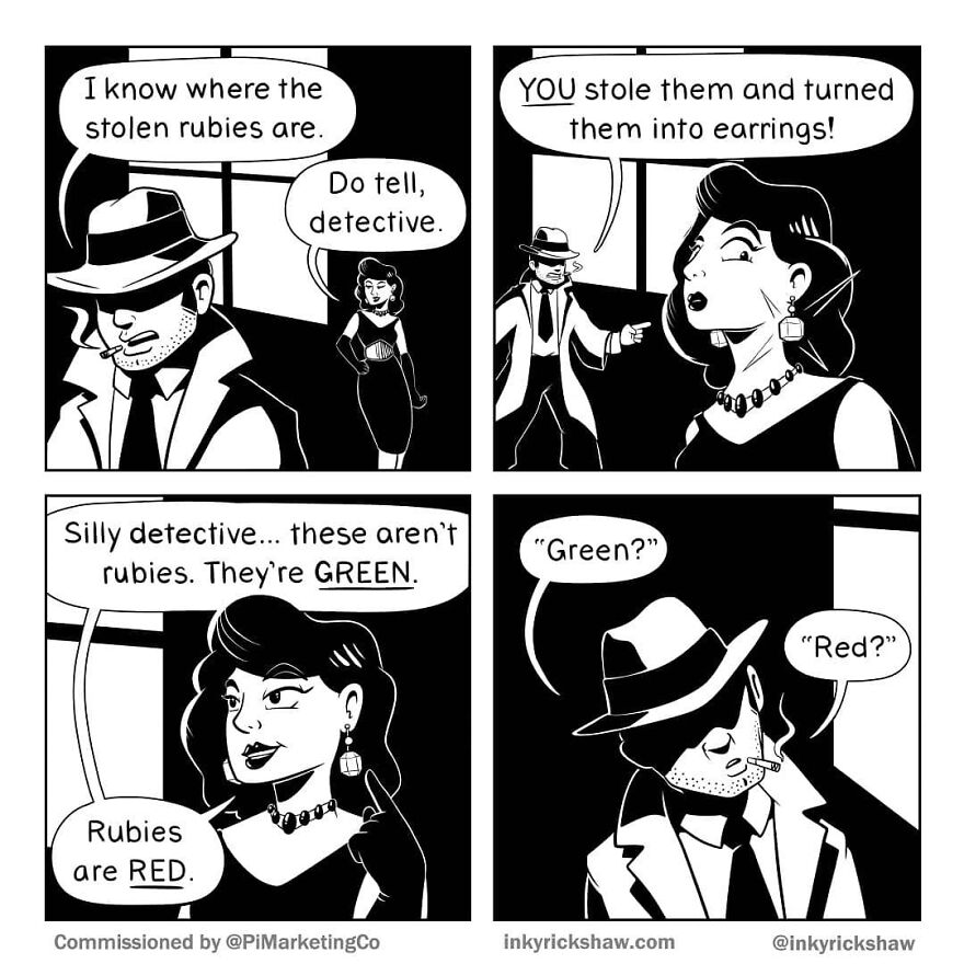 Impossible Not To Laugh With The Comics With Surprising Endings By Ricky Hawkins