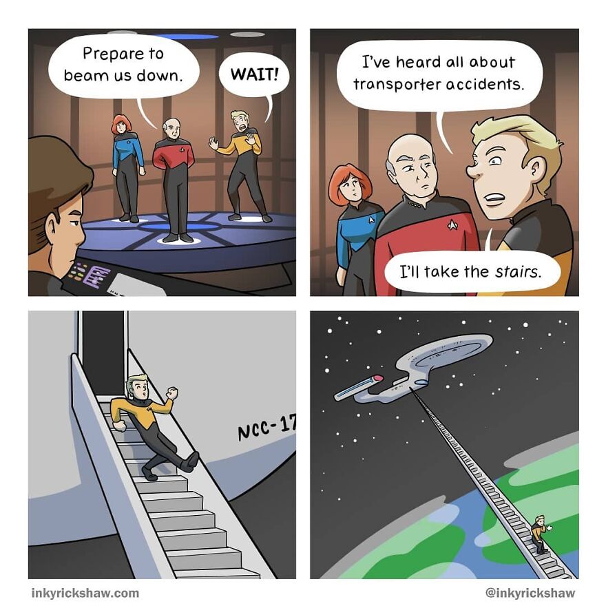 Impossible Not To Laugh With The Comics With Surprising Endings By Ricky Hawkins