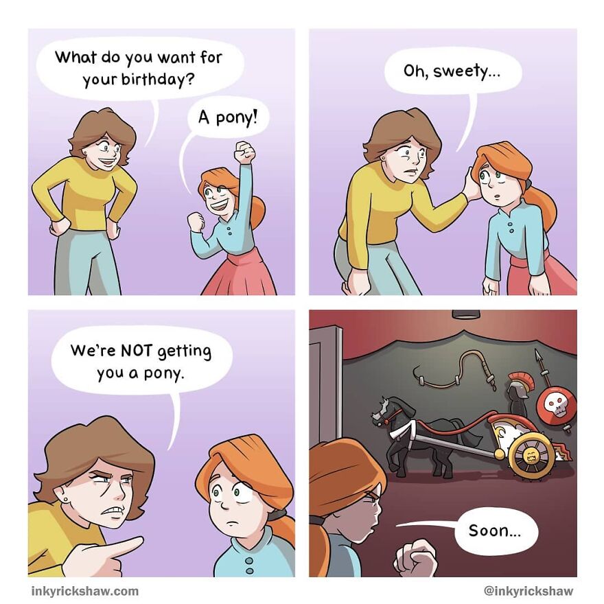 Impossible Not To Laugh With The Comics With Surprising Endings By Ricky Hawkins