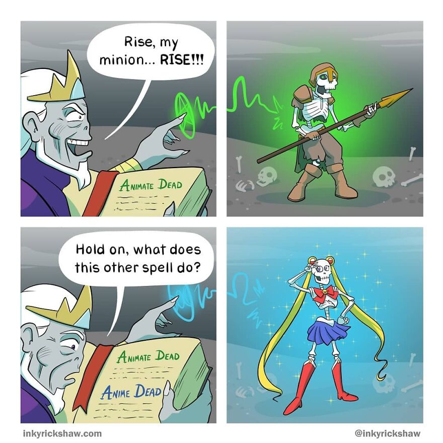 Impossible Not To Laugh With The Comics With Surprising Endings By Ricky Hawkins