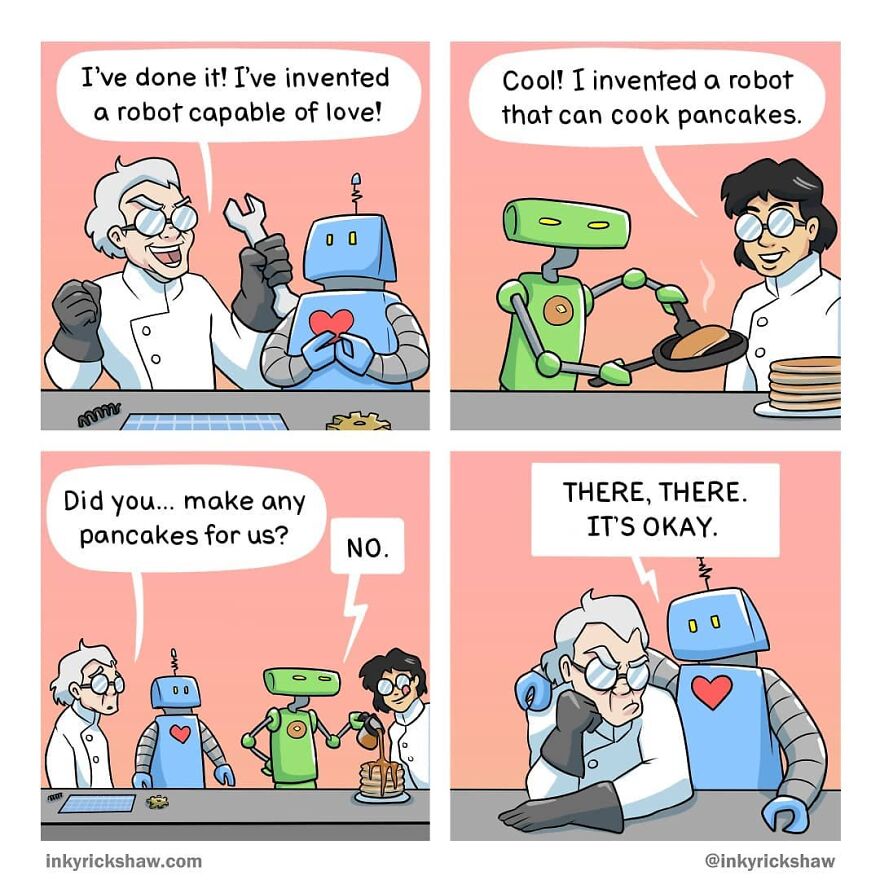 Impossible Not To Laugh With The Comics With Surprising Endings By Ricky Hawkins