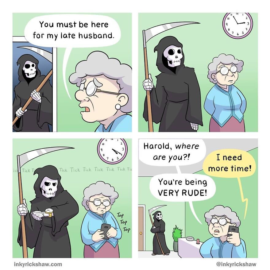 Impossible Not To Laugh With The Comics With Surprising Endings By Ricky Hawkins