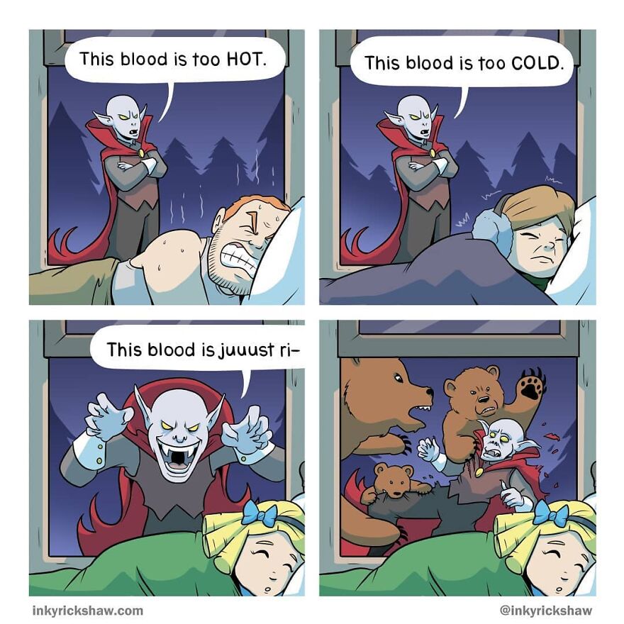 Impossible Not To Laugh With The Comics With Surprising Endings By Ricky Hawkins