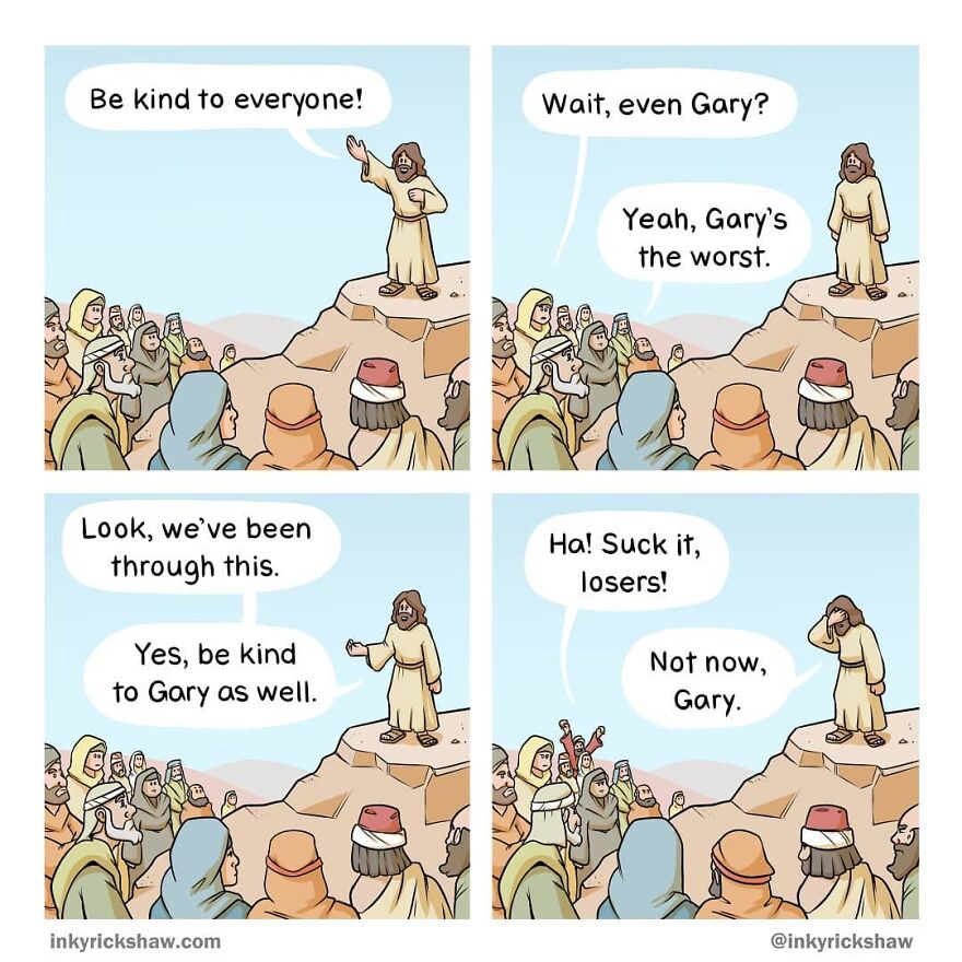 Impossible Not To Laugh With The Comics With Surprising Endings By Ricky Hawkins