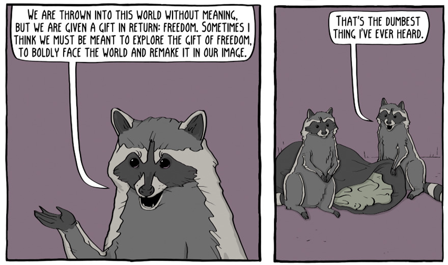 Artist Illustrates How Absurd Philosophy Can Be In 8 Witty Comics