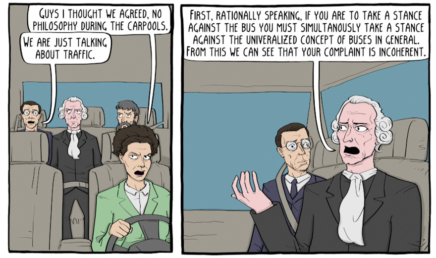 Artist Illustrates How Absurd Philosophy Can Be In 8 Witty Comics