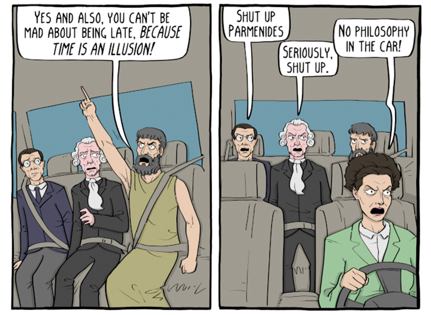 Artist Illustrates How Absurd Philosophy Can Be In 8 Witty Comics