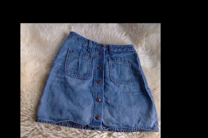 This Jean Skirt
