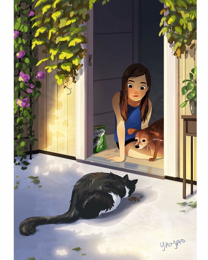 If You Still Don't Know What Pet To Pick, Illustrations By This Artist Will Help You Decide (24 New Pics)