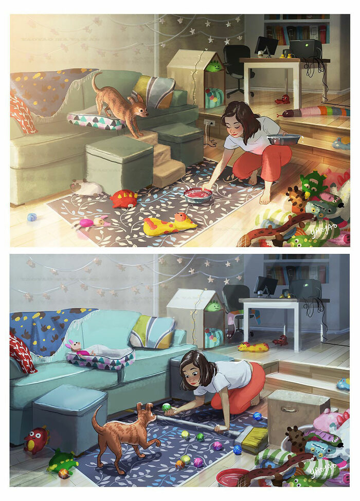 If You Still Don't Know What Pet To Pick, Illustrations By This Artist Will Help You Decide (24 New Pics)