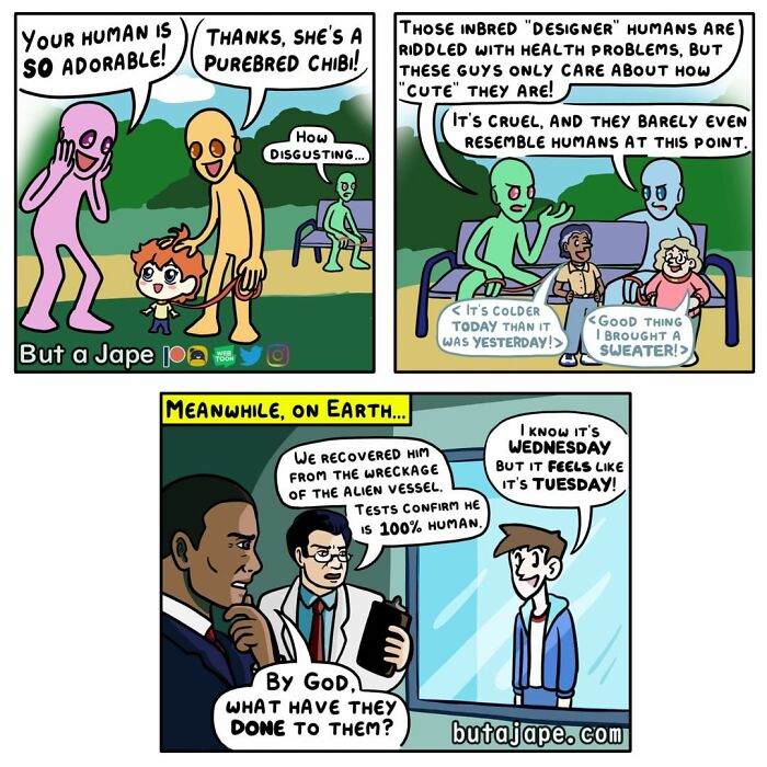 Meet With The Stupid And Addictive Comics Of "But A Jape"