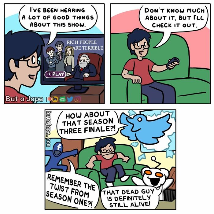 Meet With The Stupid And Addictive Comics Of "But A Jape"