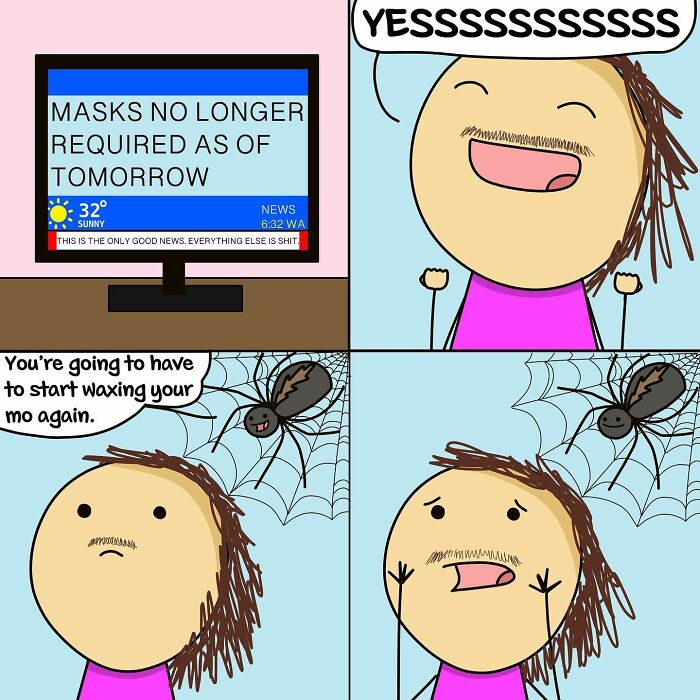 New Witty Comics From This Australian Artist That Every Woman Can Relate To