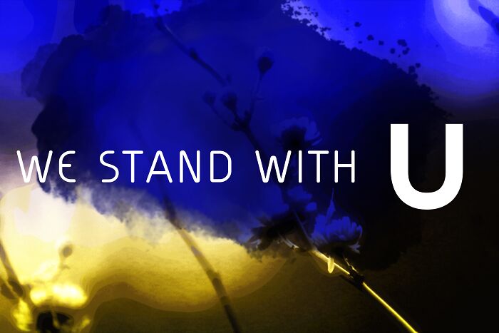 We All Stand With You, Ukraine! Don't Give Up! We Love U 🇺🇦