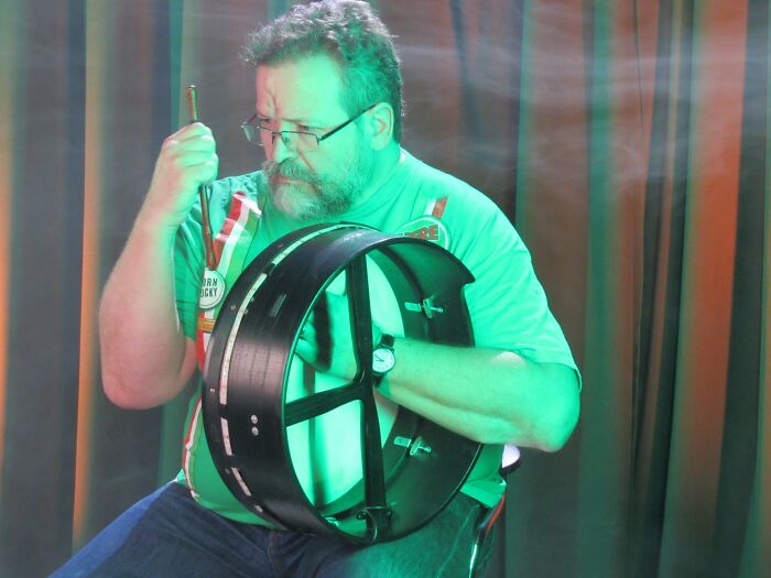 Besides Guitar, Mountain Dulcimer, And Irish Whistle, I Play The Bodhran, An Irish Frame Drum. Happy St. Patrick's Day, While I'm At It.