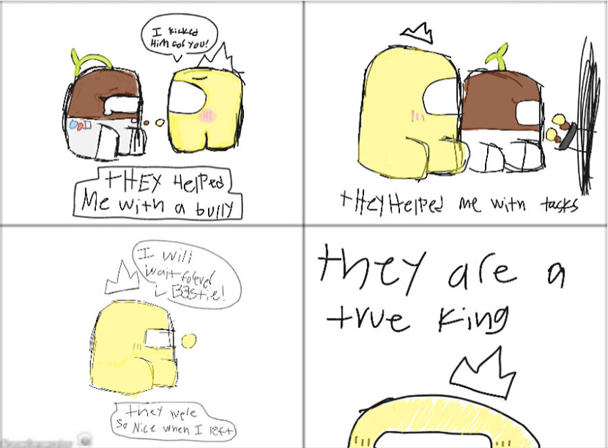 I Made Some Among Us Comics!