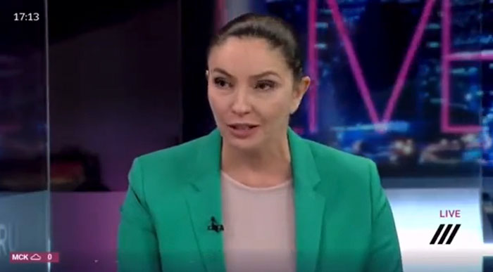 Independent Russian Broadcaster Walks Off Set After Government Passes Law That Imposes A 15-Year Jail Sentence For "Spreading False Information"