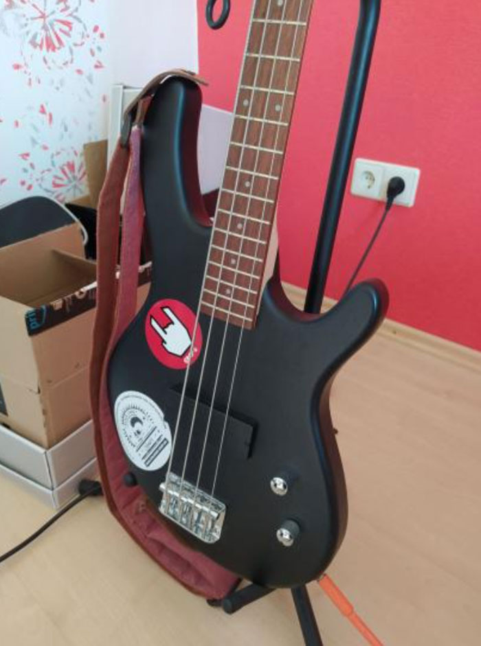 My Bass. Cort Action Junior, Had It For Two Years Now. It's A Sweet Thing