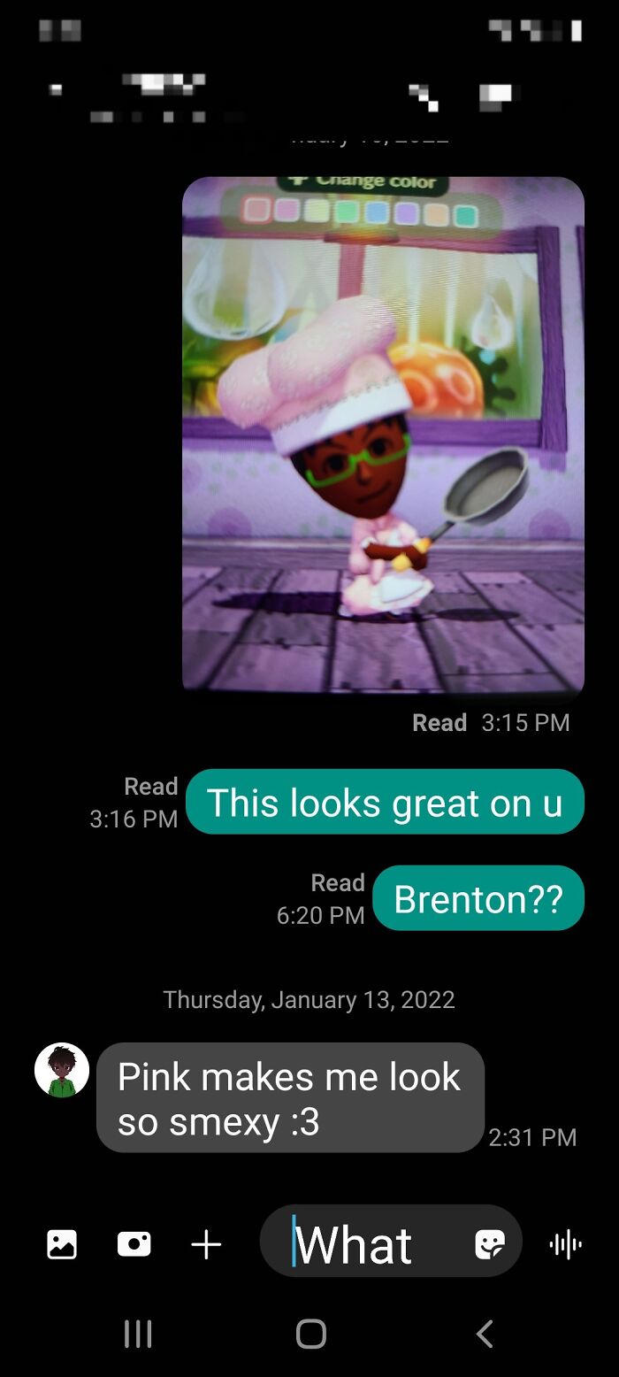 My Best Friend's Response Scared Me