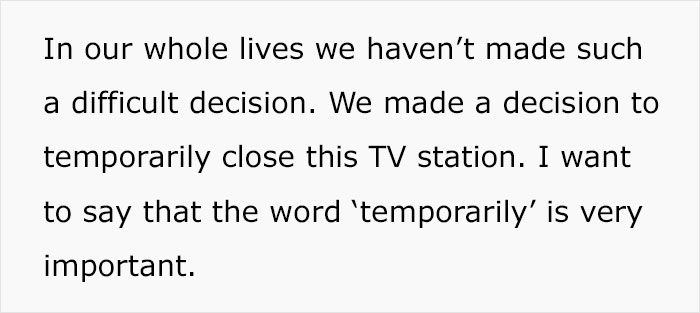Independent Russian Broadcaster Walks Off Set After Government Passes Law That Imposes A 15-Year Jail Sentence For "Spreading False Information"