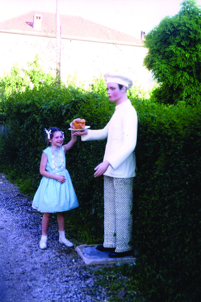 Eight Years Old In 1963, Travelling In Europe With My Dad. He Told Me, "Pretend You Are Stealing The Chicken", And I Was Giggling So Much!